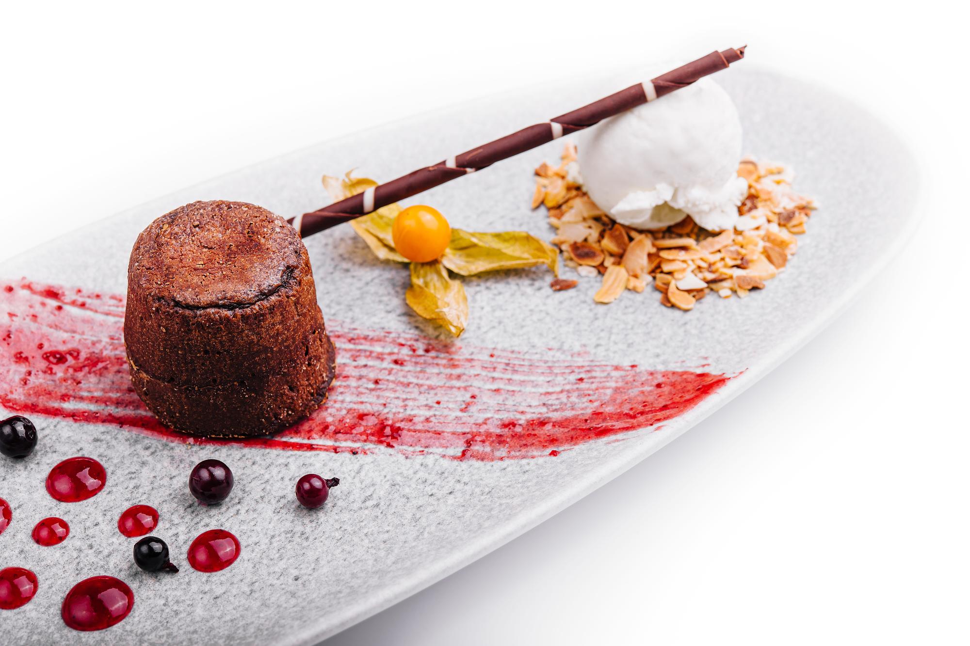 Deser w stylu restauracyjnym